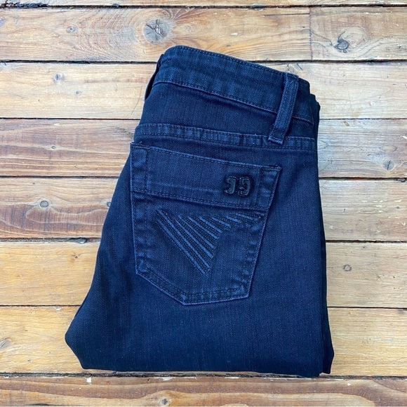 JOES jeans black low rise The Chelsea design skinny  size 24 low waist made USA - Picture 3 of 11